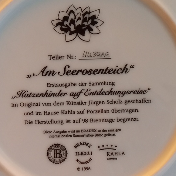 The Bradford Exchange Porcelain Plates (3 Plates) - Picture 10 of 13